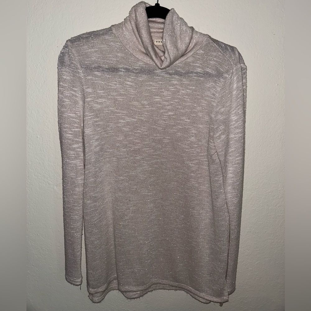 Shimmery Turtleneck